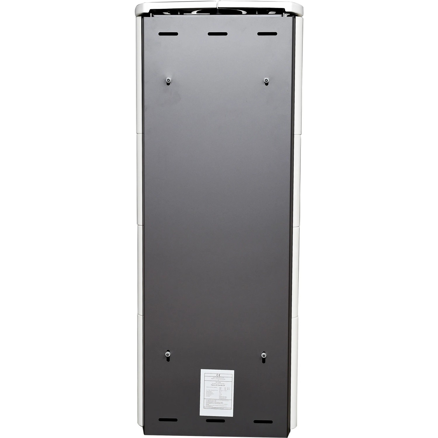 Hark Opera-B grande Kaminofen Keramik Creme-Weiß 7 kW mit Automatik