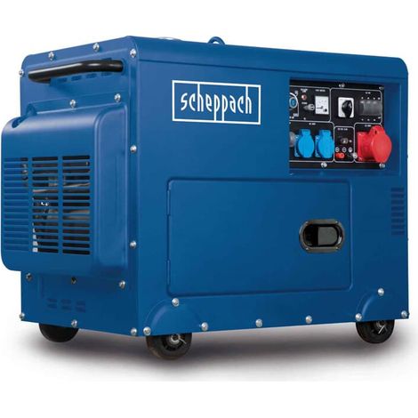 SCHEPPACH DIESEL STROMGENERATOR 5000W 7.7 HP SG5200D