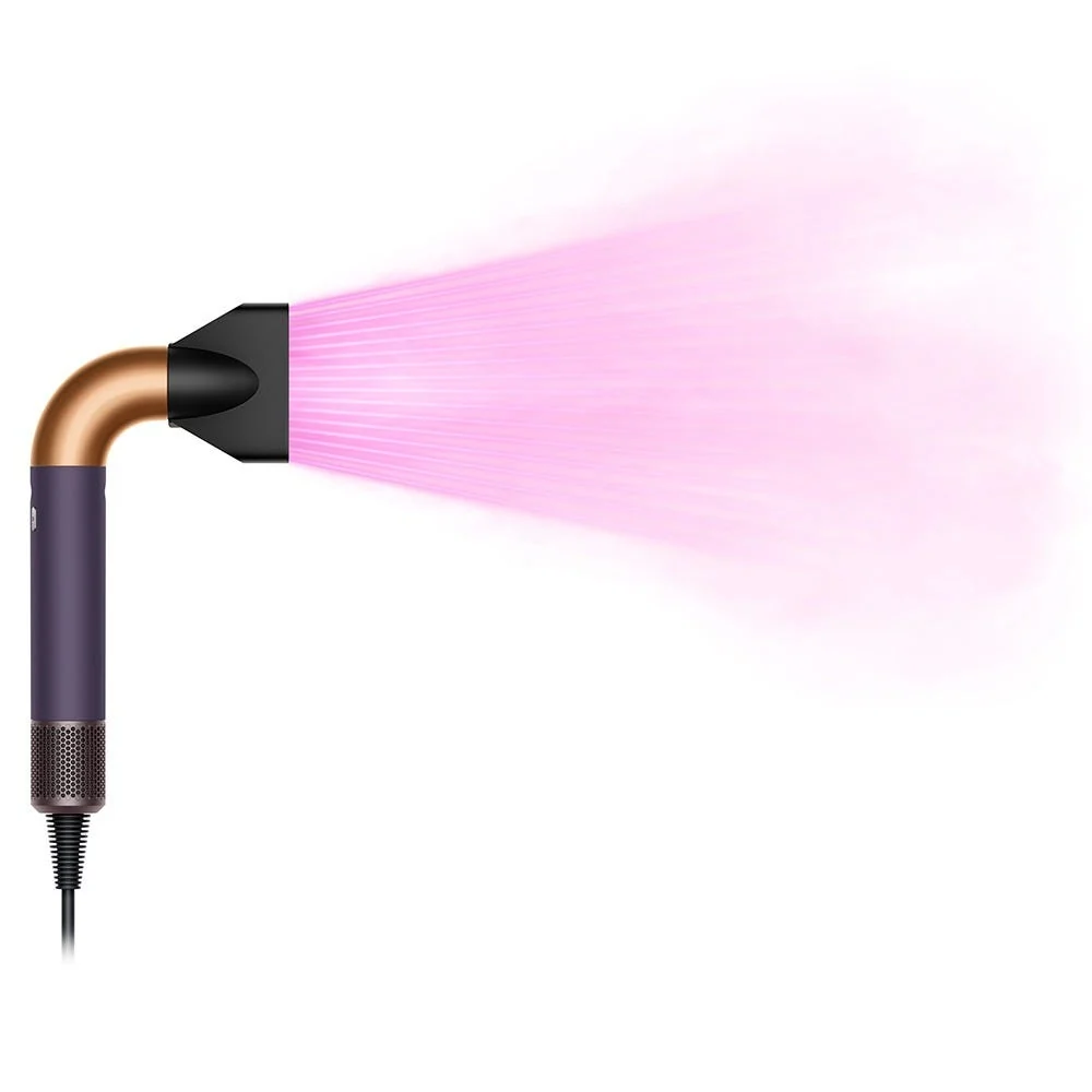 Dyson Supersonic r™ Haartrockner, Schnelles Trocknen Straight+Wavy (Red Velvet)