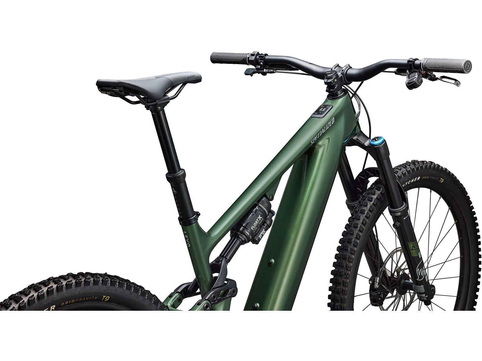Specialized Turbo Levo 4 Expert, cypress metallic/silver dust