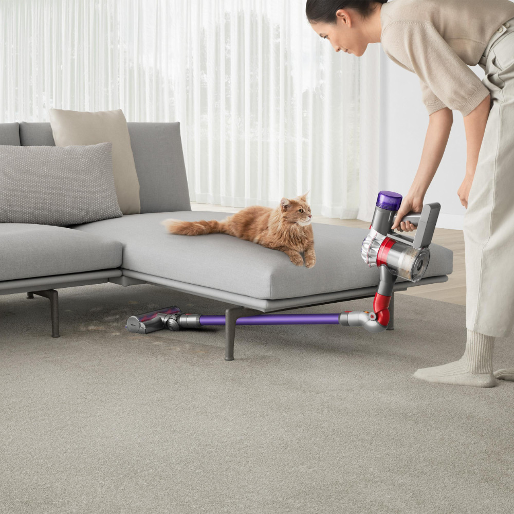 Dyson V8 Advanced (nickel/silber) Akku-Stielstaubsauger