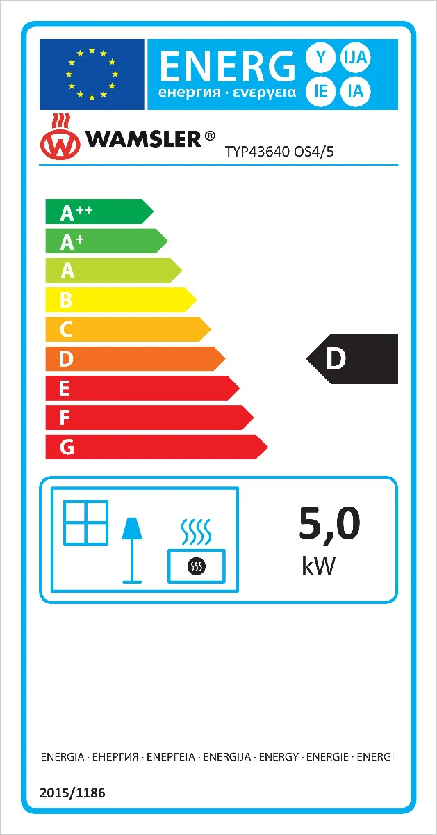 Wamsler Ölofen | OS 4/5 Vario kaschmir | 5 kW