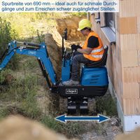 Scheppach Mini-Bagger EXC815