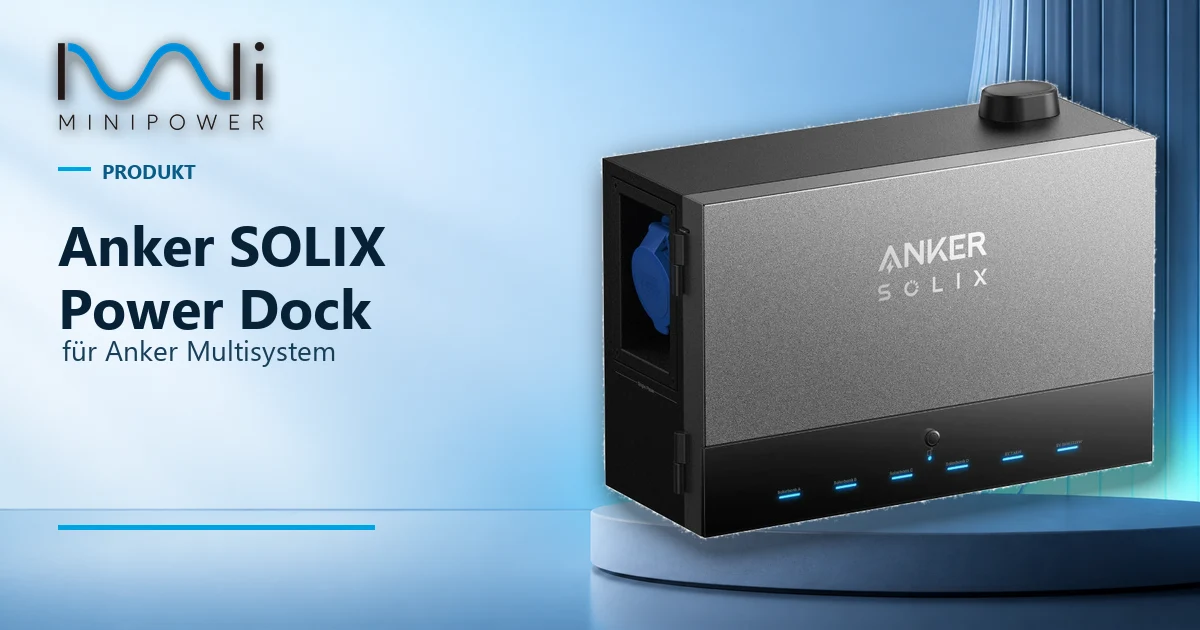 Anker SOLIX Power Dock für Anker Multisystem