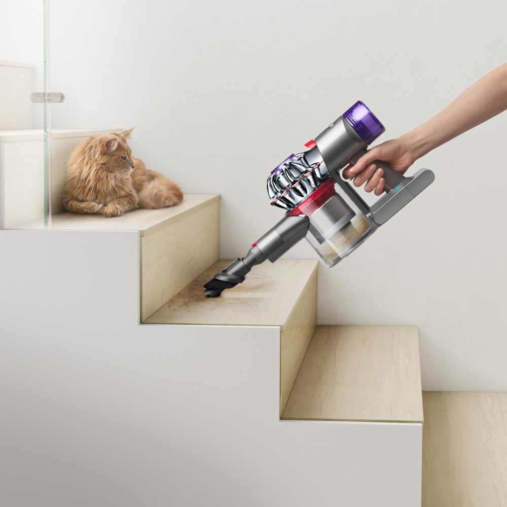 Dyson V8 Advanced (nickel/silber) Akku-Stielstaubsauger