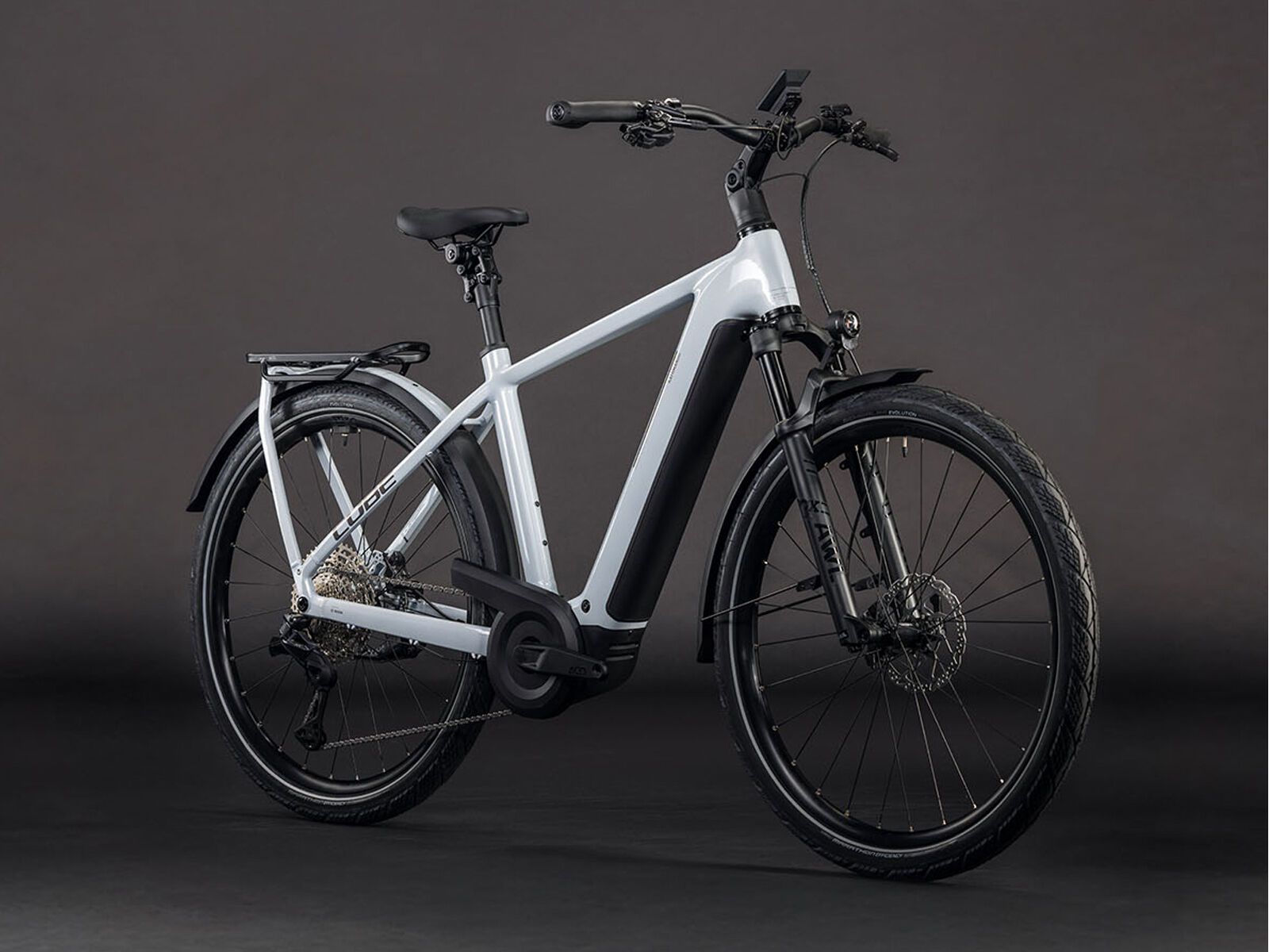 Cube Kathmandu Hybrid SLX 800, foggrey´n´grey