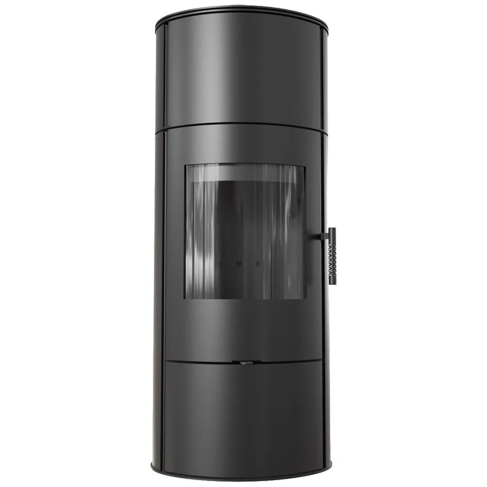Kratki Kaminofen | Rollo Hoch | Ø 150 | 7 kW | Innenverkleidung schwarz