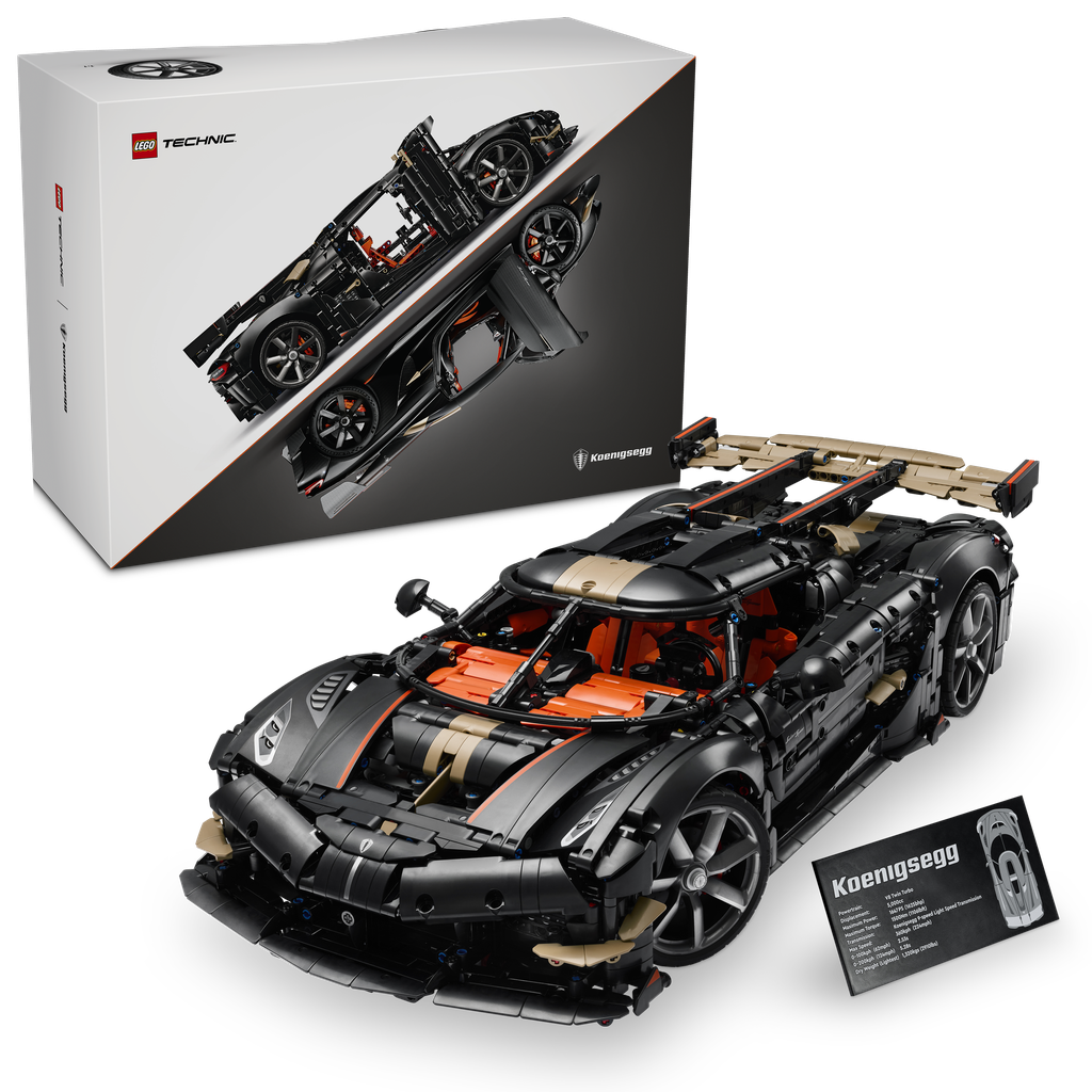 LEGO® Koenigsegg Sadair's Spear Hypercar - 42232