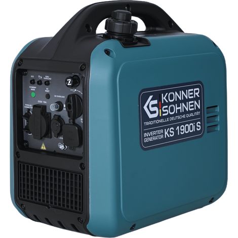 Könner & Söhnen KS 1900i S, 2.0 kW, Benzin, Leise, Inverter Stromerzeuger
