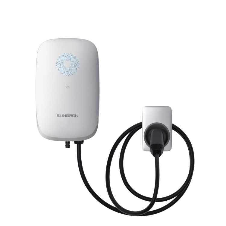 Sungrow AC22E-01 V118 Wallbox 22 kW Kabel MID Zähler 22kW/11kW Typ T2 RFID WLAN LAN RS485 4G